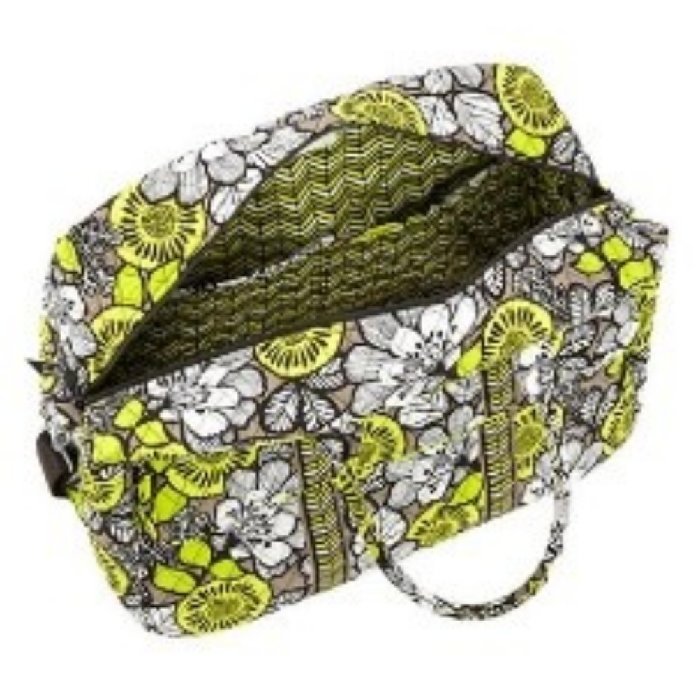 Vera Bradley Grand Traveler Citron Like New